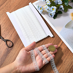 Отделочные ленты из полиэфирного кружева&nbsp;OCOR-WH20050-028B