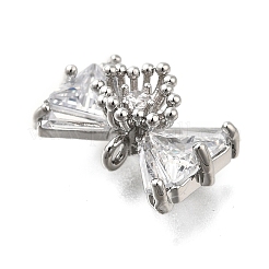 Латунь прокладывает кубические циркониевые прелести&nbsp;LS-KK-Q048-13P