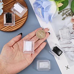 12шт 3 цвета прямоугольные акриловые подставки для колец на палец&nbsp;RDIS-FG0001-26