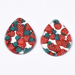 Прозрачные прозрачные подвески из ацетата целлюлозы (смолы)&nbsp;X-KY-T040-54B