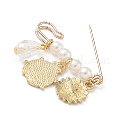 Эмалевые броши-подвески&nbsp;JEWB-BR00190-02