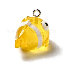 Подвески из прозрачной смолы морской серии&nbsp;RESI-E031-02P-13