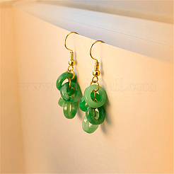 Латунные крючки для сережек&nbsp;KK-BC0005-08G