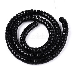 Непрозрачные сплошные цветные стеклянные бусины&nbsp;GLAA-N026-3x6mm-11