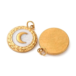 Подвески из нержавеющей стали 304 с эмалью&nbsp;STAS-U061-34G-B01