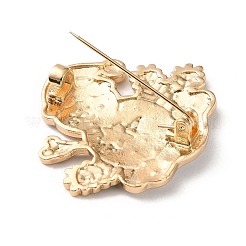 Рождественские эмалевые булавки&nbsp;LS-JEWB-B028-01G-06