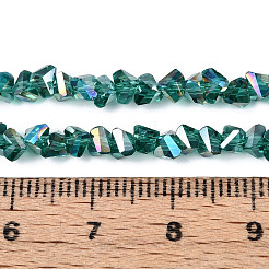 Гальванизируйте прозрачное стекло бисер нитей&nbsp;X-GLAA-N021-4mm-05