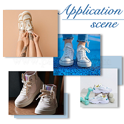 Шнурки из полиэстера&nbsp;FIND-WH0816-021