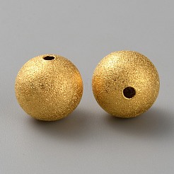Латунь круглых бусин&nbsp;KK-CJC0001-33E