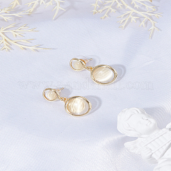 1 пара сережек-гвоздиков из цинкового сплава&nbsp;EJEW-LP0004-92