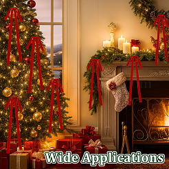 8 шт. бархатные аксессуары для одежды&nbsp;HJEW-MA00039