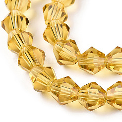 Имитация австрийского хрусталя 5301 биконус&nbsp;LS-GLAA-S026-6mm-17