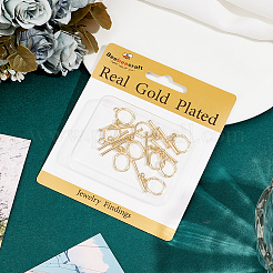 10 комплект латунных застежек-тоглов&nbsp;KK-BBC0015-83