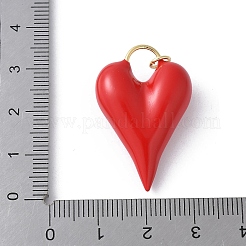 Латунь эмаль подвески&nbsp;KK-D336-08G-03