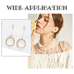 Штифты с плоской головкой и ушком из нержавеющей стали 304&nbsp;STAS-PH0001-15