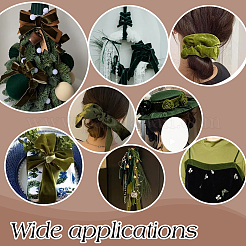 10 ярд бархатной ленты&nbsp;OCOR-PH0007-32