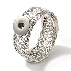 Изготовление регулируемых браслетов из латуни&nbsp;BJEW-R037-11