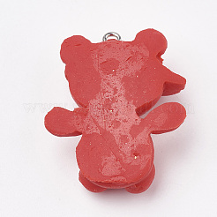 Полимерной глины ручной работы подвески&nbsp;LS-X-CLAY-T012-16