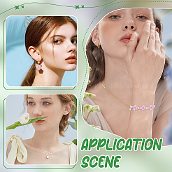 30шт 2 цвета бусины лэмпворк ручной работы&nbsp;LAMP-WR0001-06