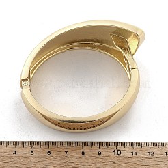 Шарнирные браслеты из сплава для женщин&nbsp;BJEW-D312-05G