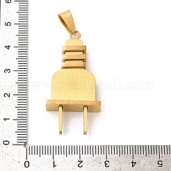 Подвески из нержавеющей стали 304 с вакуумным покрытием pvd&nbsp;STAS-L081-041G-1