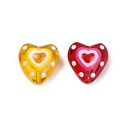 Бусы лэмпворк ручной работы&nbsp;LAMP-R004-06A-01