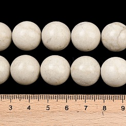 Природные окаменелое дерево бисер пряди&nbsp;G-L648-A03-16mm-01