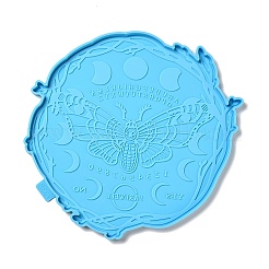 Diy Таро тема фаза луны бабочка висит знак силиконовые Молды&nbsp;DIY-I099-47