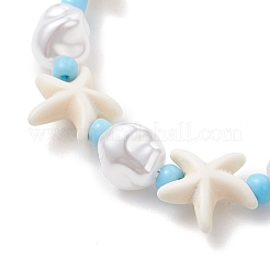 Браслеты для женщин из синтетической бирюзы&nbsp;BJEW-JB13227