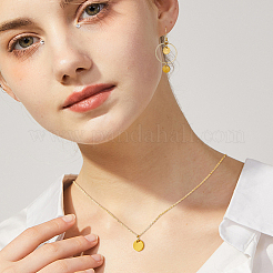 60 шт. 2-цветное ионное покрытие (IP) из нержавеющей стали 304&nbsp;FIND-DC0006-04B