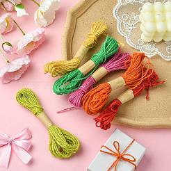 6 цвет джутового шнура&nbsp;OCOR-CJ0001-09