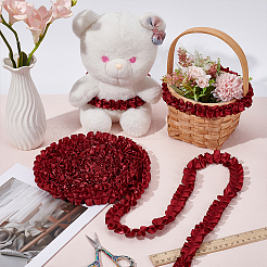 Сложенная полиэфирная лента для шитья и декорирования&nbsp;OCOR-UN0001-08B