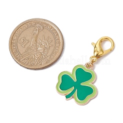 16 шт. 16 стиля тематика День Святого Патрика сплав эмаль подвеска украшение&nbsp;HJEW-JM02385