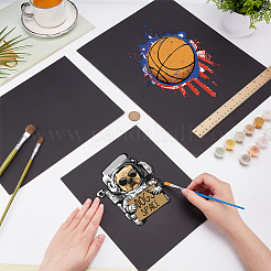 12 шт. 3 вида прямоугольной картонной бумаги&nbsp;DIY-WR0004-84