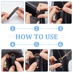 8 комплект 2-х цветных застежек для кошелька&nbsp;DIY-WR0003-53