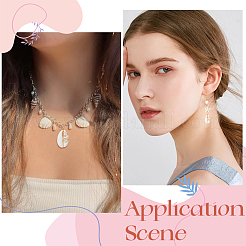 24 шт. подвески из натуральных ракушек в 4 стилях&nbsp;FIND-SC0015-67