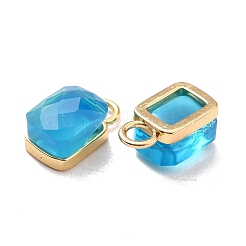 Экологически чистая латунь со стеклянными подвесками&nbsp;KK-K268-06G