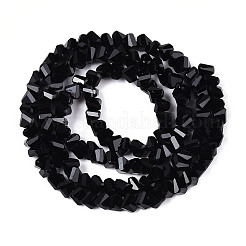 Непрозрачное стекло бисер нитей&nbsp;GLAA-N019-4mm-01