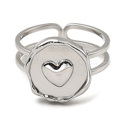 Кольца-манжеты открытого типа из нержавеющей стали марки 304&nbsp;RJEW-Z018-27P