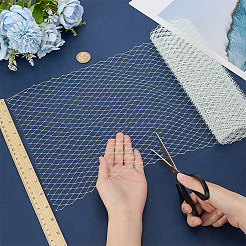 Сетчатая ткань из полиэстера&nbsp;AJEW-WH0816-121B