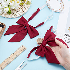 Галстуки с бантом из полиэстера&nbsp;AJEW-WH0678-55B