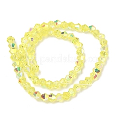 Гальванизируйте прозрачное стекло бисер нитей&nbsp;EGLA-K015-18F