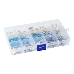 Набор для изготовления серег на тему океана своими руками&nbsp;DIY-FS0005-54