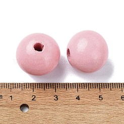 Деревянные европейские бусины с большими отверстиями&nbsp;WOOD-D027-01L