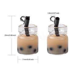 Стеклянные подвески для бутылок&nbsp;CRES-S359-01B