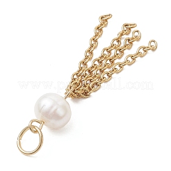 Подвески из натурального культивированного пресноводного жемчуга в форме картофеля&nbsp;PALLOY-JF05010-01