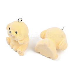 Кулоны из флокированной смолы&nbsp;FIND-A052-06C