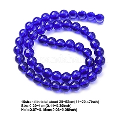 Стеклянные бусины с гальваническим покрытием &nbsp;EGLA-FS0001-42D