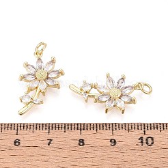 Латунные микро проложить кубического циркония подвески&nbsp;KK-T071-122G