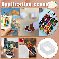 100шт пластиковые пустые емкости для акварели&nbsp;AJEW-PH0006-26A